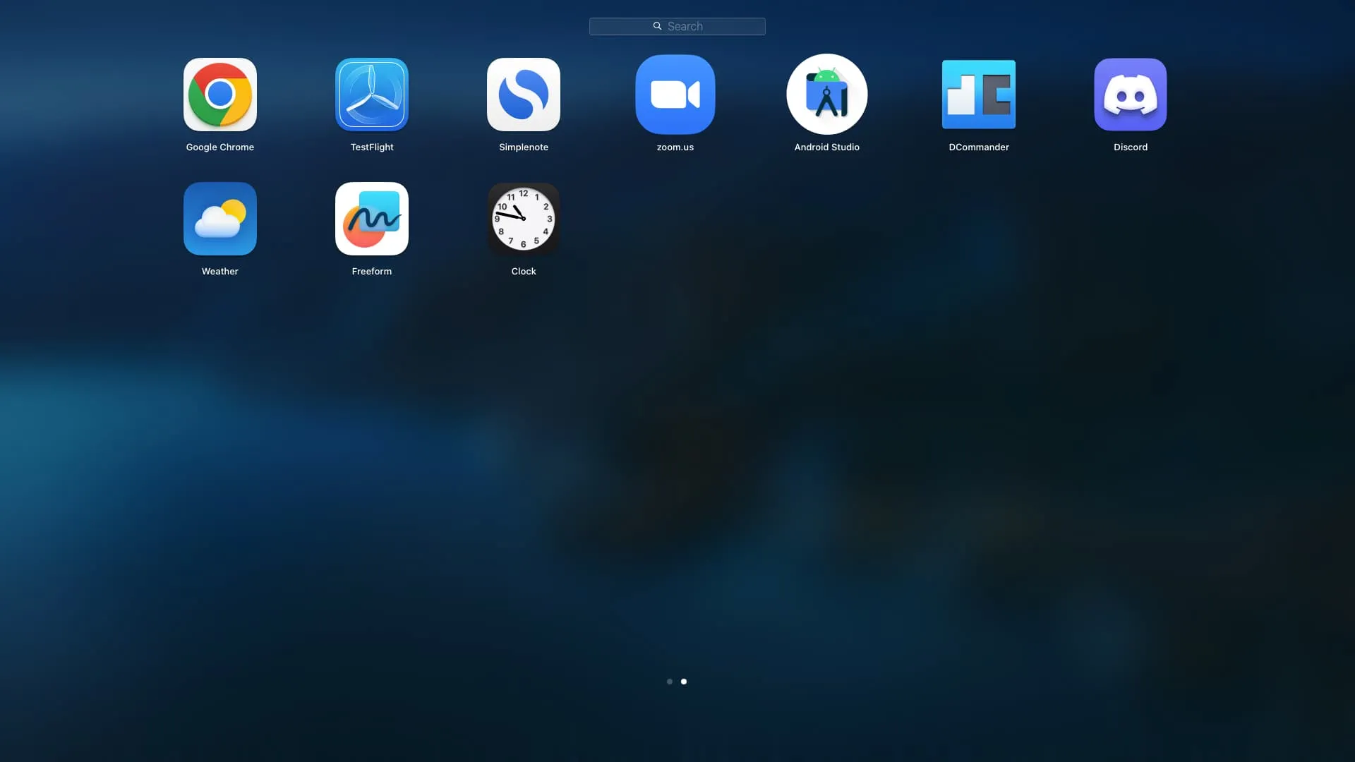 Find its icon in the Dock panel.