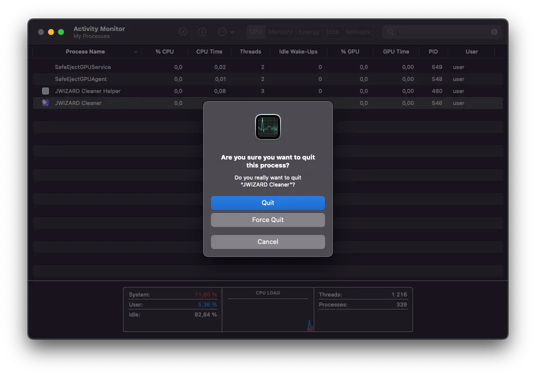 Resolving the problem of uninstalling apps from Launchpad on Mac
