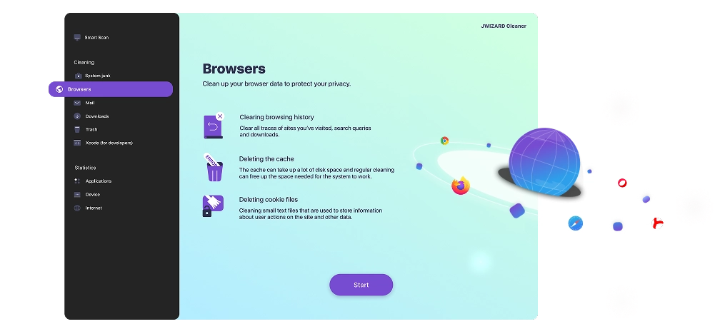 Clear Browser Cache on Mac with Safe Data Selection