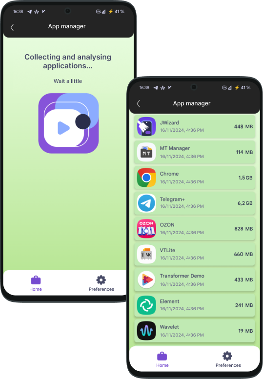 Uninstalling apps on Android