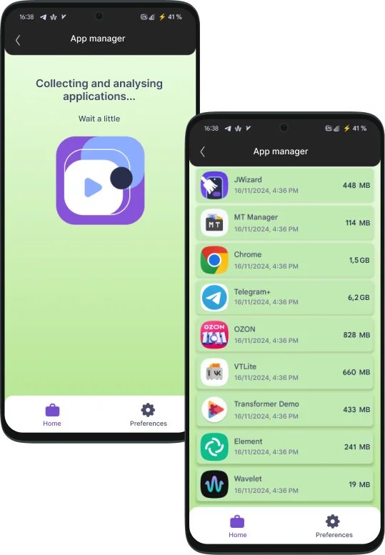 Uninstalling apps on Android