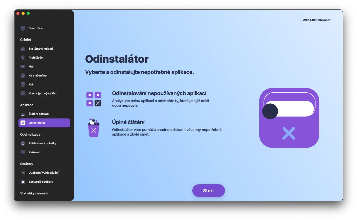 Uninstalling apps on a Mac