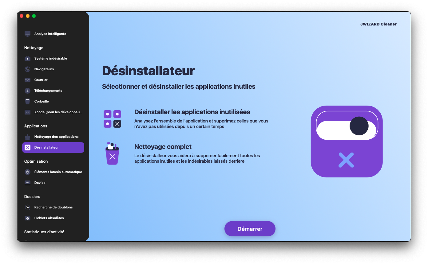 Uninstalling apps on a Mac