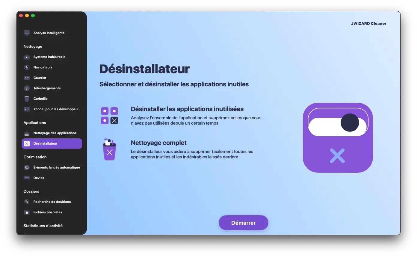 Uninstalling apps on a Mac