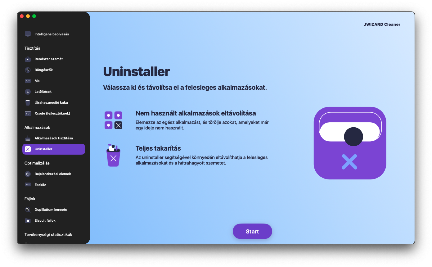 Uninstalling apps on a Mac