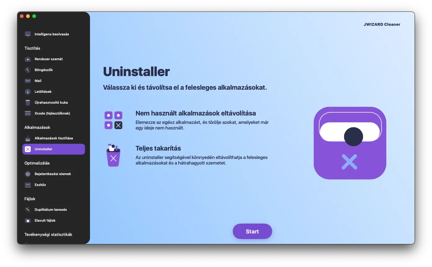Uninstalling apps on a Mac
