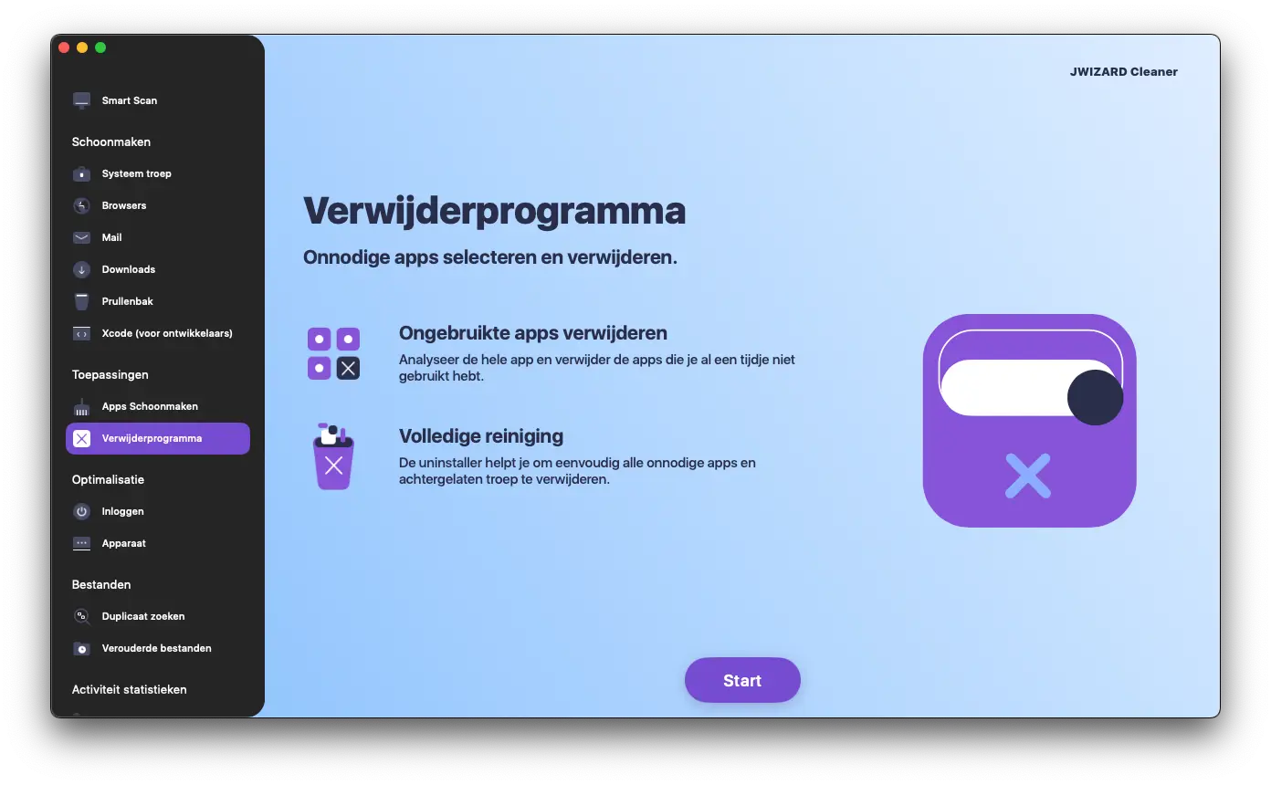 Uninstalling apps on a Mac