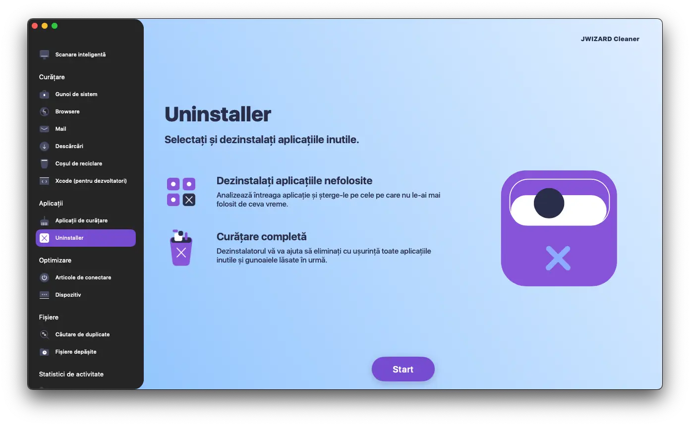 Uninstalling apps on a Mac
