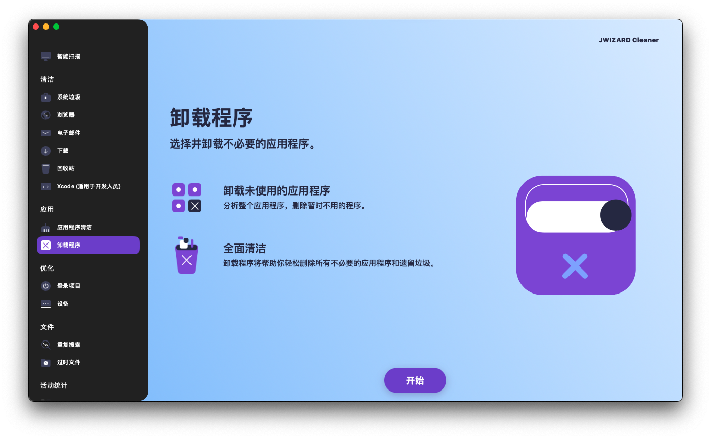 Uninstalling apps on a Mac