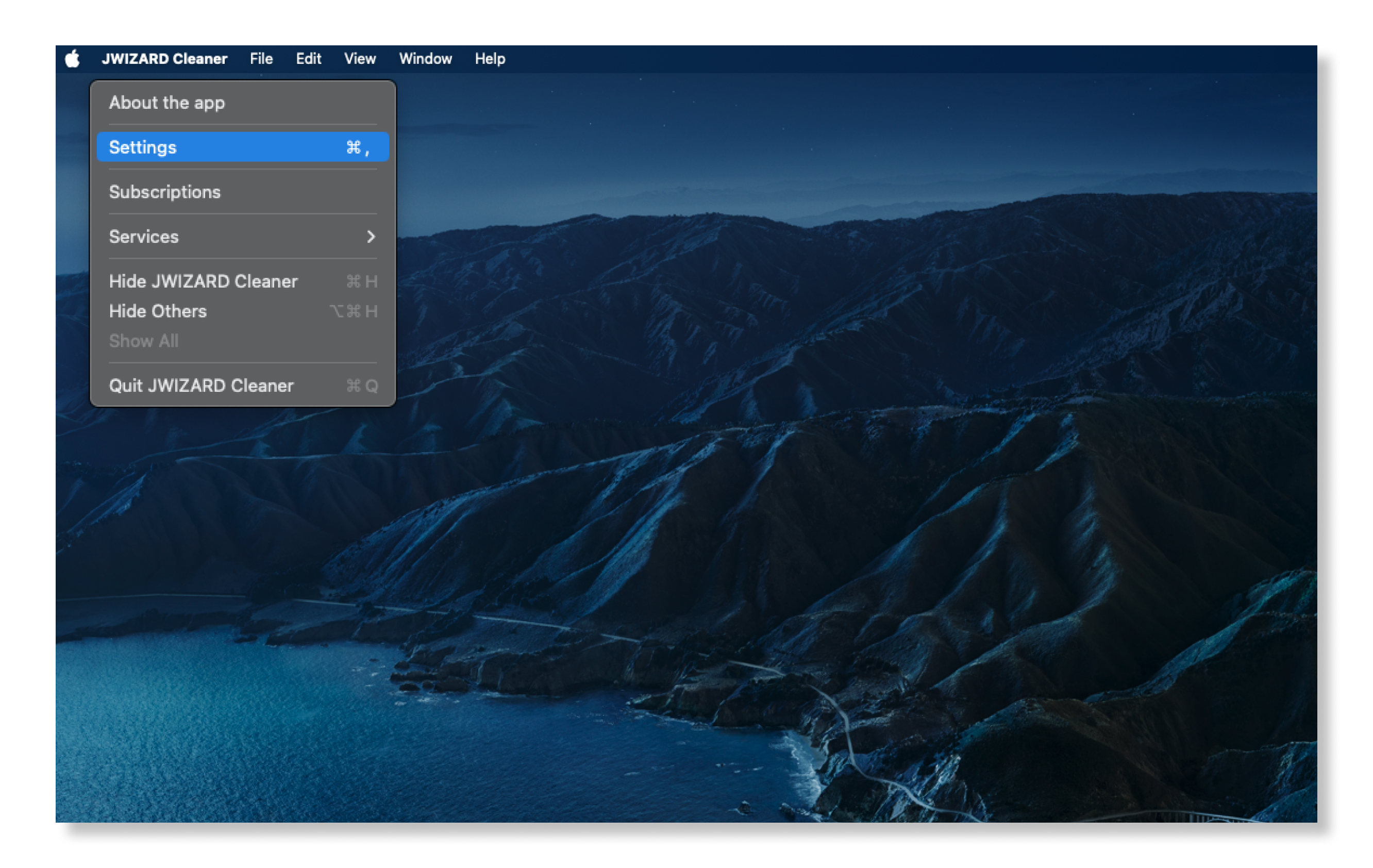 Download and install JWIZARD Cleaner on your Mac