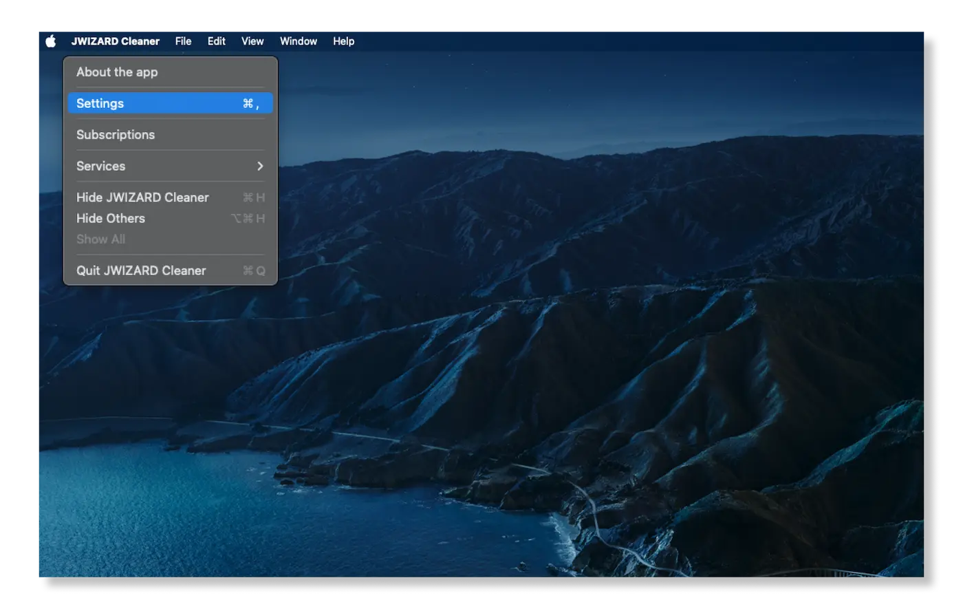 Download and install JWIZARD Cleaner on your Mac