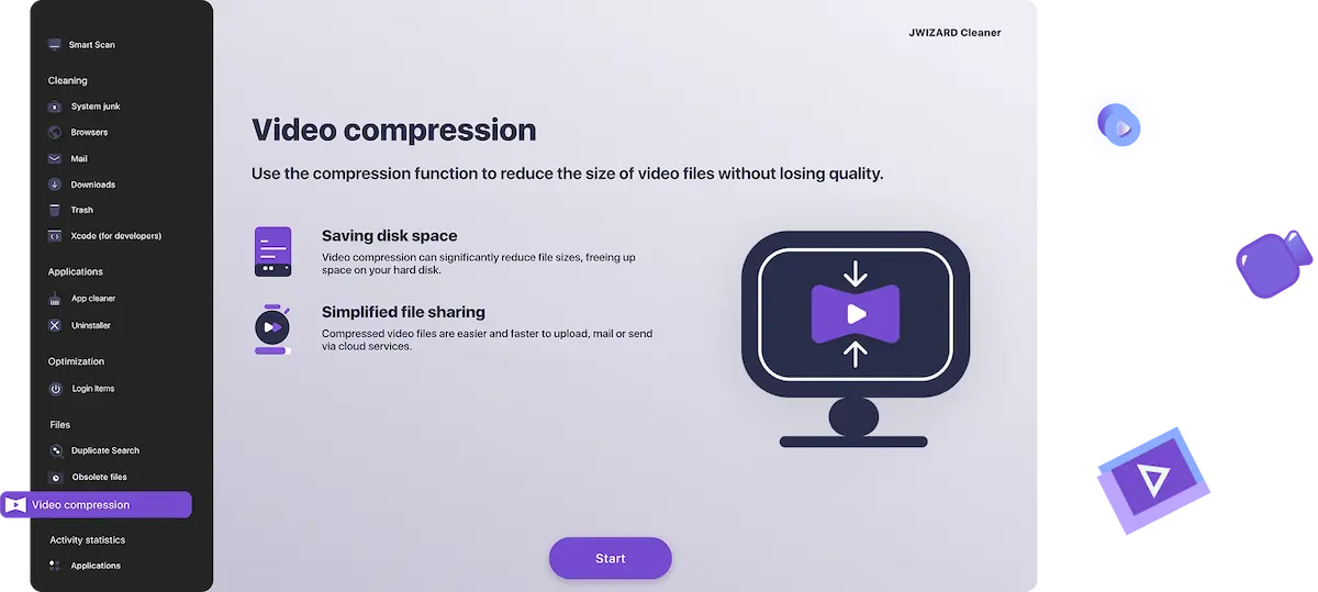 Mac用動画圧縮ソフト – 画質を落とさずファイルサイズを削減